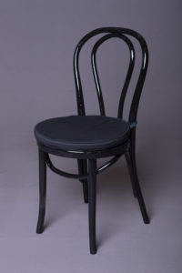 Black Bentwood Chair