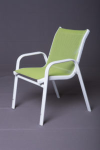 Children's Green Mesh Chair