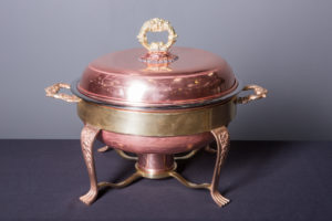 copper-8-quart-round-chafing-dish-catering-rentals-in-los-angeles