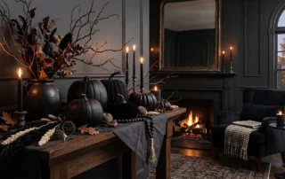 Elegant Halloween Decor